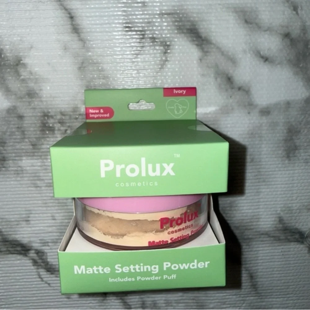 Makeup Bundle – Prolux‎ Matte Setting Powder Ivory + b.pure Blur Face Primer